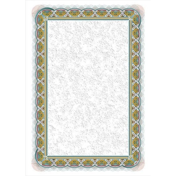 Dekoratīvais papīrs diplomiem 170g/m² A4, Sudrabs