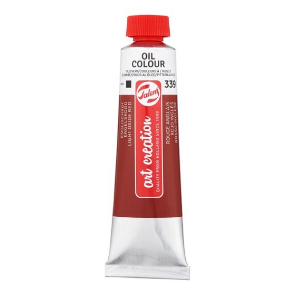 Art Creation eļļas krāsa 40 ml  - Light Oxide Red 339, gaišs oksīda sarkans