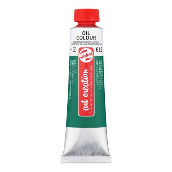 Art Creation eļļas krāsa 40 ml  - Viridian 616, viridiāna zaļš