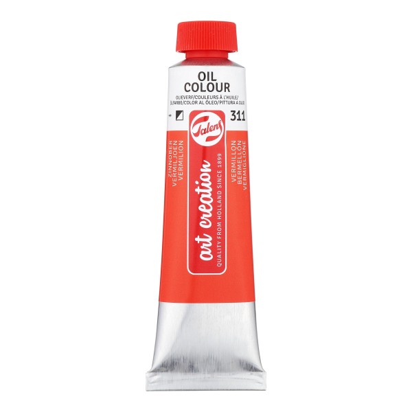 Art Creation eļļas krāsa 200ml  - Vermilion 311, cinobra
