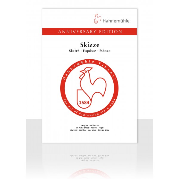 Albums Hahnemuhle Anniversary Edition Skizze, skiču bloks, A3, 140 GR/M
