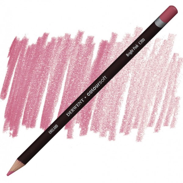 Zīmulis Derwent Coloursoft Bright Pink C200