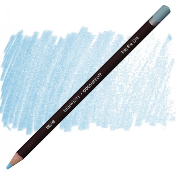 Zīmulis Derwent Coloursoft Baby Blue C340