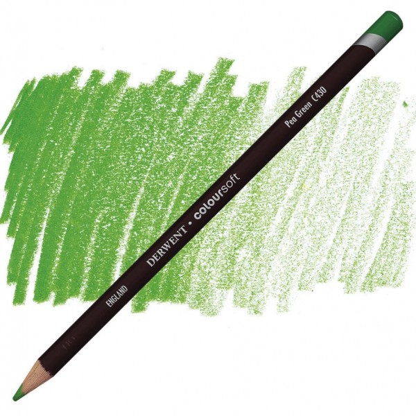 Zīmulis Derwent Coloursoft Pea Green C430