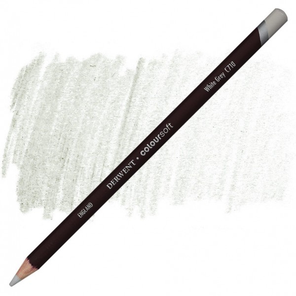 Zīmulis Derwent Coloursoft White Grey C710