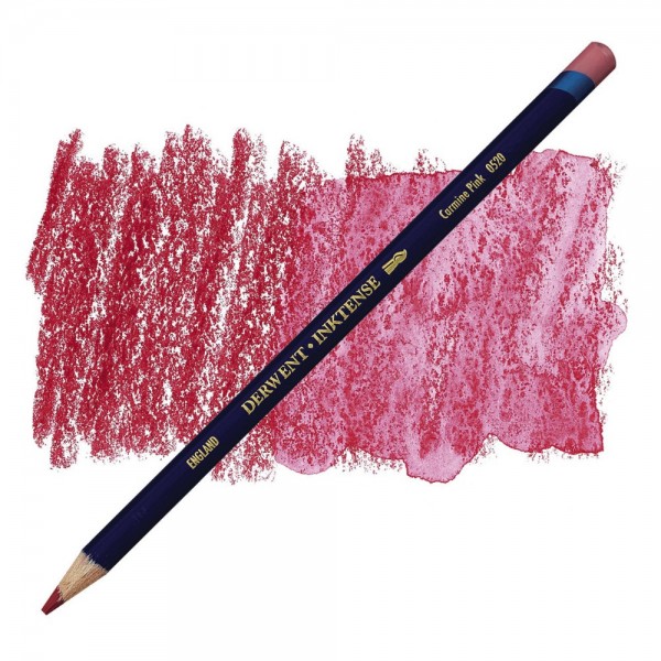 Akvareļu zīmulis Derwent Inktense 0520, carmine pink