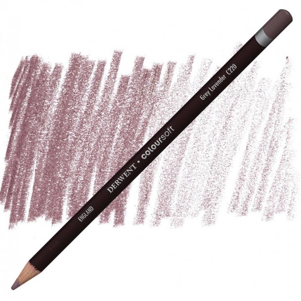 Zīmulis Derwent Coloursoft Gray Lavender C220