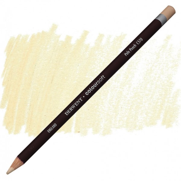 Zīmulis Derwent Coloursoft Pale Peach C570