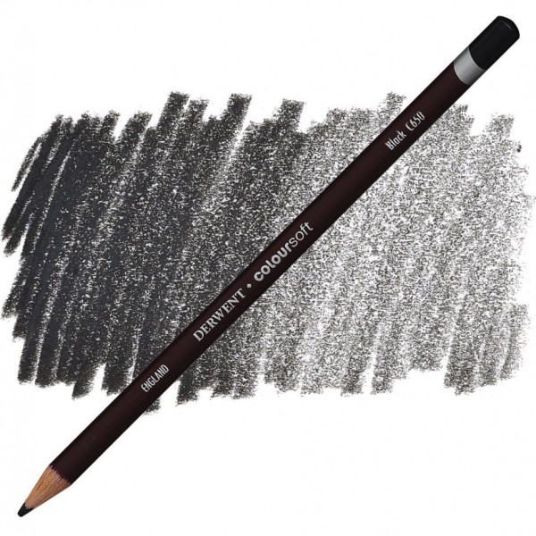 Zīmulis Derwent Coloursoft Black C650