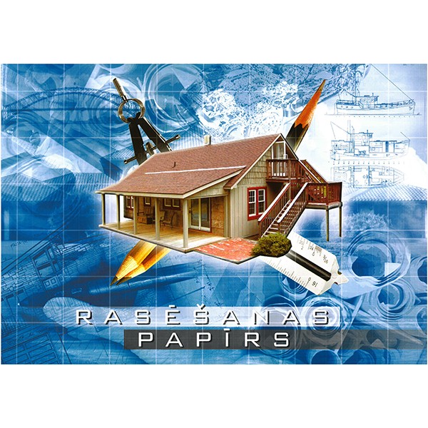 Rasēšanas papīrs ABC A3, 10 lp