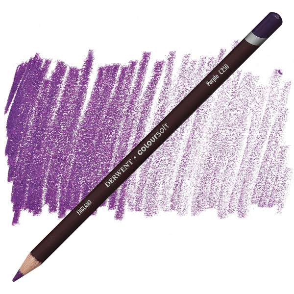 Zīmulis Derwent Coloursoft Purple C250