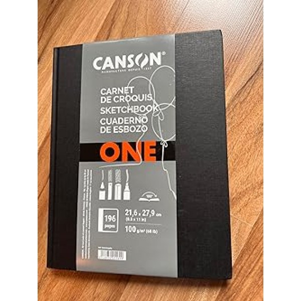 Skiču bloks cietos vākos ART Book One, A5