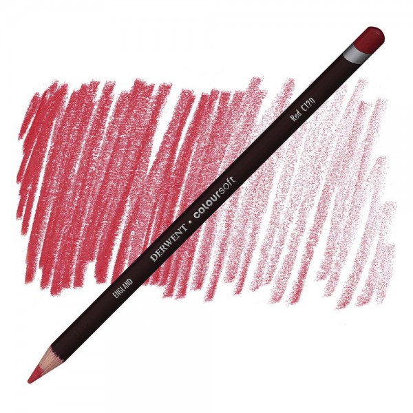 Zīmulis Derwent Coloursoft Red C120
