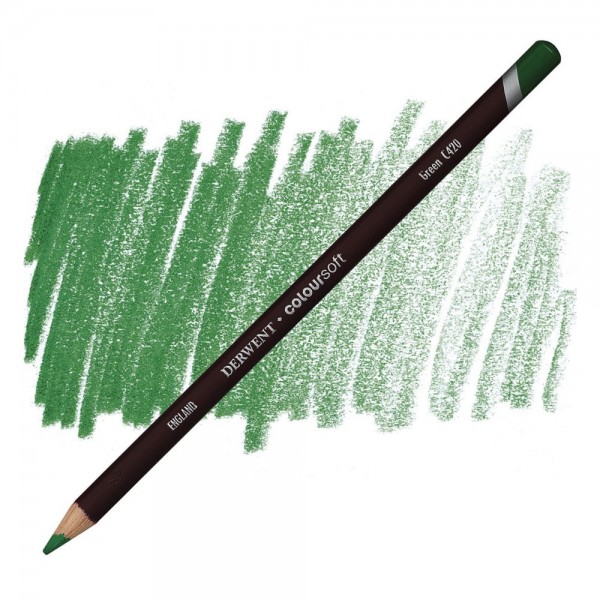 Zīmulis Derwent Coloursoft Green C420