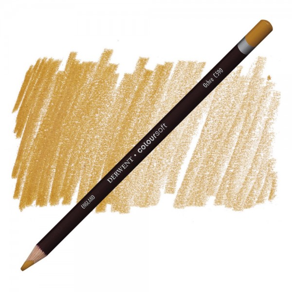 Zīmulis Derwent Coloursoft Ochre C590