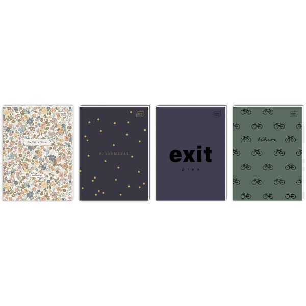 Rūtiņu Klade Interdruk Bikers, A5, 96 lp