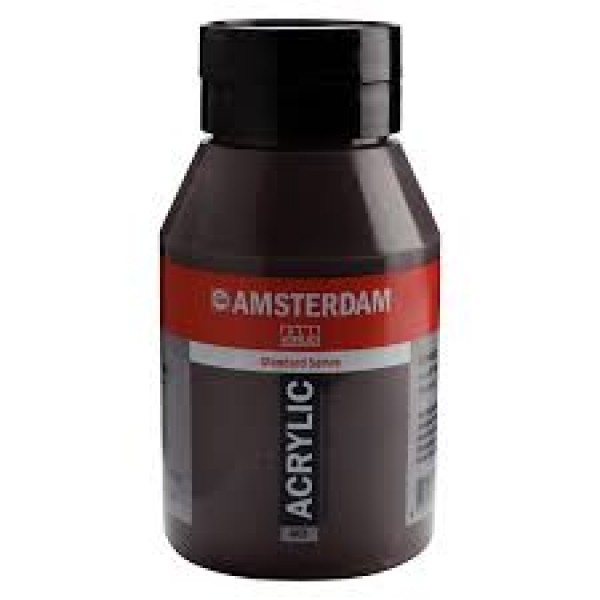 Akrila Krāsa Amsterdam  Wandyke Brown 403, Vandeika brūns, 1000 ml 