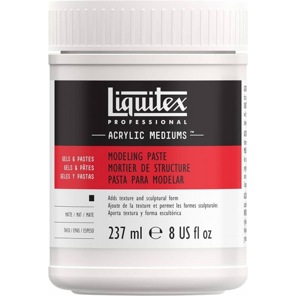 Mēdijs- modelēšanas pasta akrilam Liquitex, 237 ml