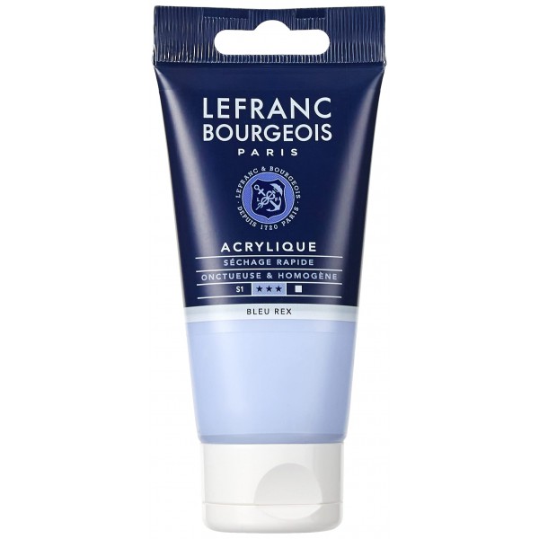 Akrila krāsa Lefranc&Bourgeois Fine, karaliski zils, 80 ml