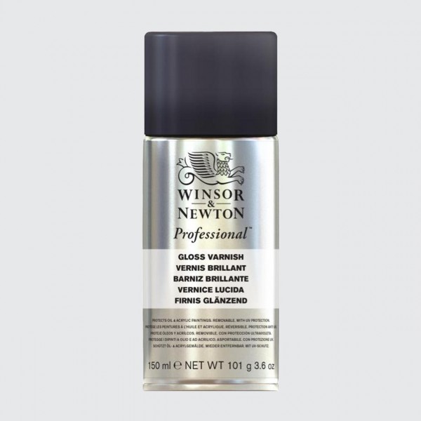 Laka eļļas krāsām Winsor&Newton Professional aerosols; glancēta, 150 ml