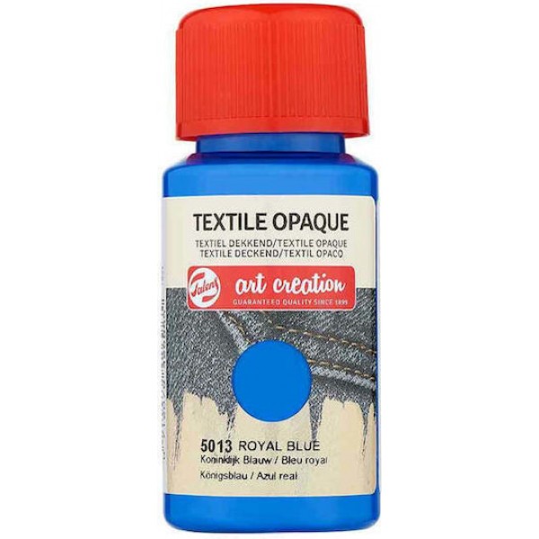 Tekstila krāsa Art Creation, karaliski zila, 5013, 50 ml