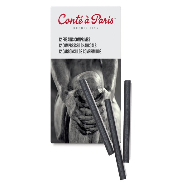 Ogle zīmēšanai Conte a Paris, presēta, 2B/3B/4B