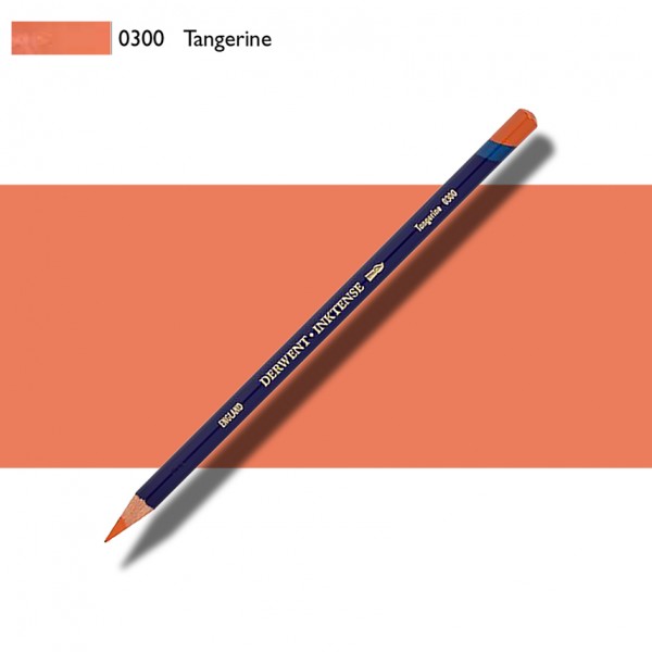 Akvareļu zīmulis Derwent Inktense 0300, tangerine