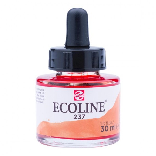 Ecoline šķidrā akvareļu krāsa 30ml, tumši oranžs 237 