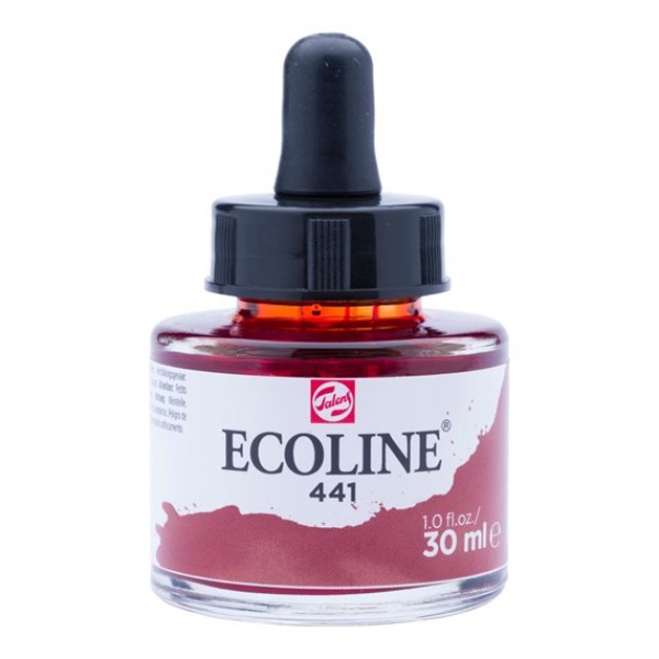 Ecoline šķidrā akvareļu krāsa 30ml, sarkankoks 441 