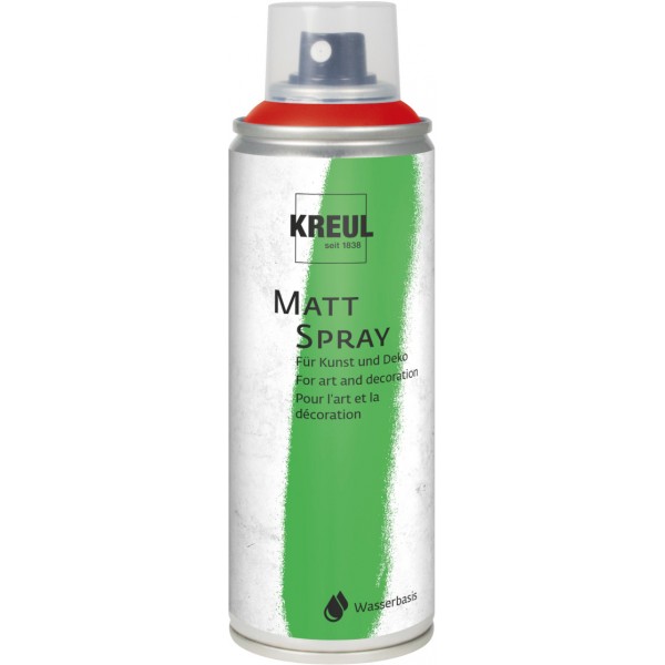 KREUL Matt Spray Aerosola Krāsa 200 Ml; Tumši  Sarkans Nr. 76315