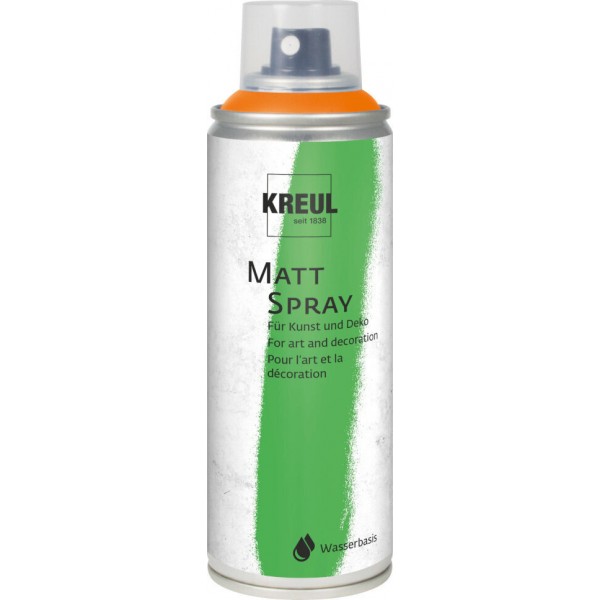 KREUL Matt Spray Aerosola Krāsa 200 Ml; Oranžs  Nr. 76313