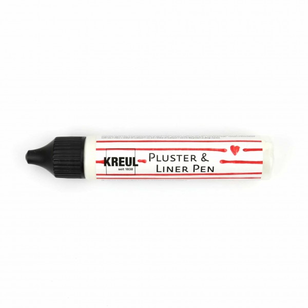 Universālā krāsa Kreul  Pluster&Liner Pen 29ml, 49824, White Cotton