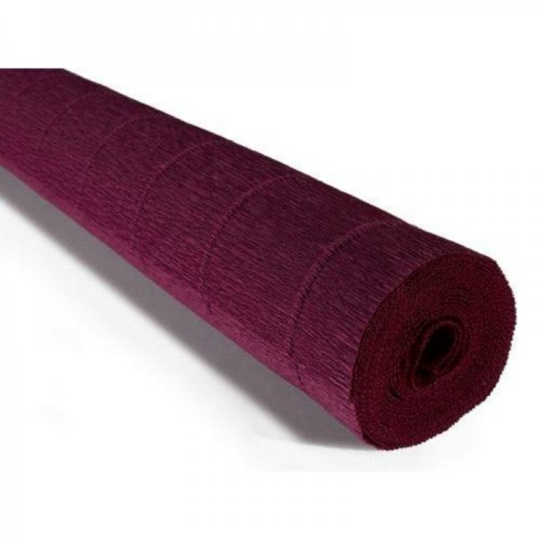 Kreppapīrs 50x250 cm, 180 gr, bordo