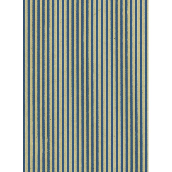 Nepālas papīrs  A4  Bēšas krāsas fons ar zilām strīpām 