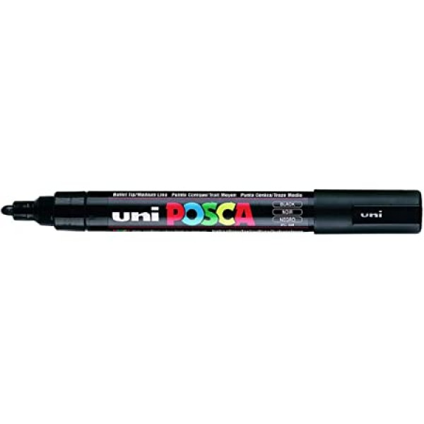 POSCA marķieris PC-5M BLACK 24