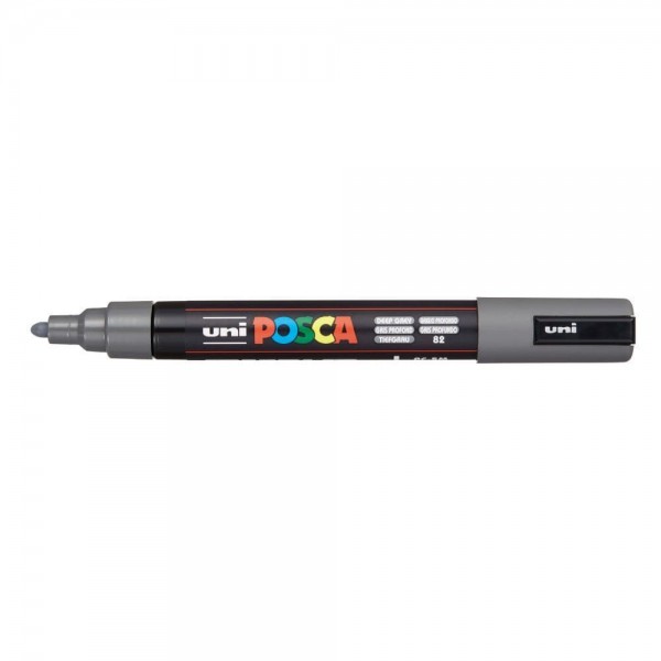 POSCA marķieris PC-5M deep grey 82 