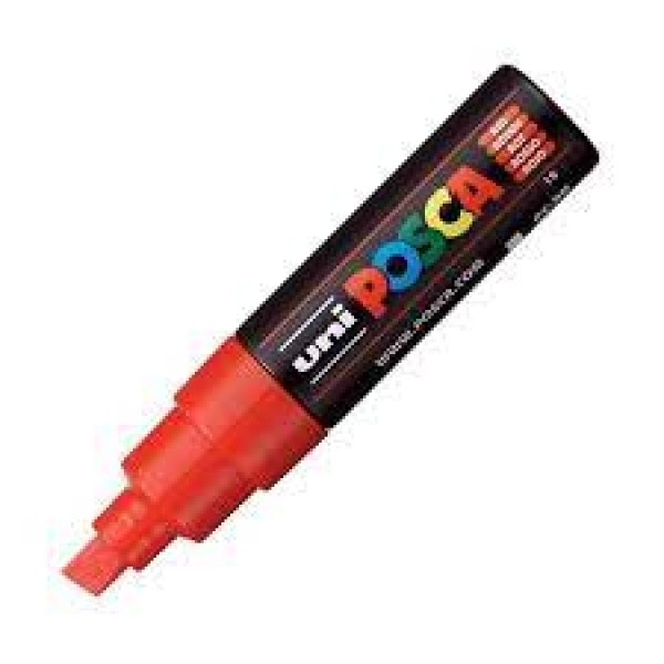 POSCA marķieris PC-8K Red 15, 8.0mm