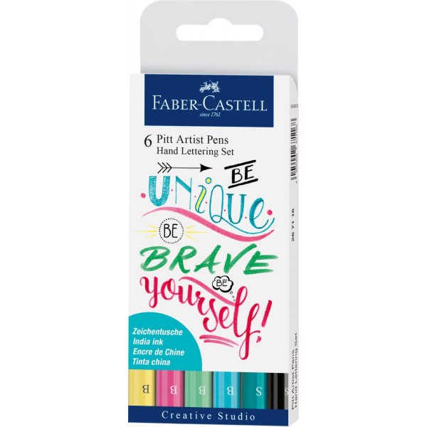 PITT mākslinieku flomāsteri  Hand Lettering set 