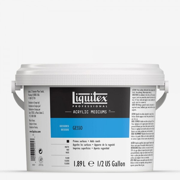 Grunts gesso Liquitex, balta, 1,89 L