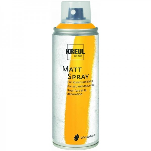 KREUL Matt Spray Aerosola Krāsa 200 Ml; Zelts