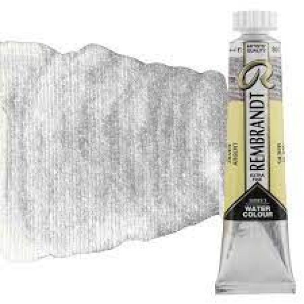 Akvareļkrāsa Rembrandt 20 ml 800, silver, sudrabs