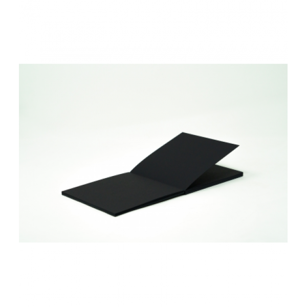 Albums SMLT Layflat 14x14cm, melns papīrs
