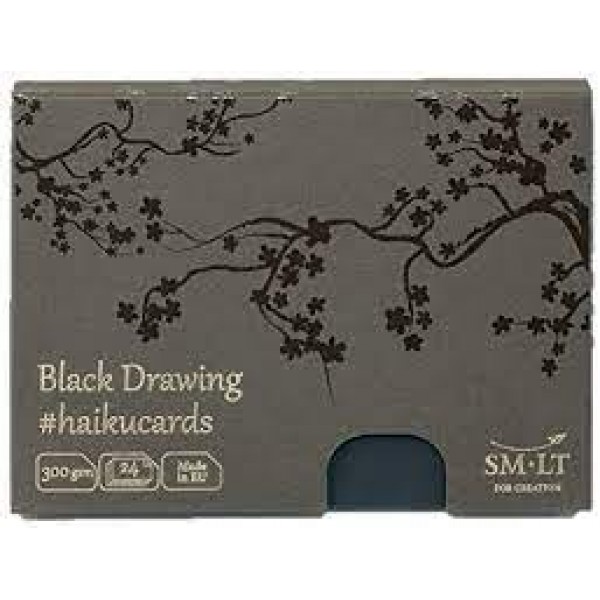 Albums SMLT Layflat 14x14cm, melns papīrs