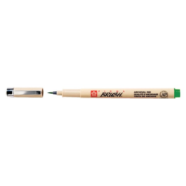 Otas tipa flomasteris Sakura Pigma Brush Zaļš Nr. 29 