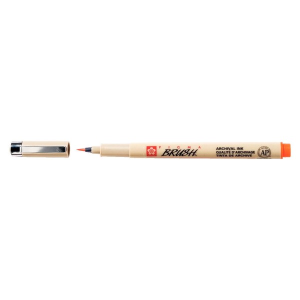 Otas tipa flomasteris Sakura Pigma Brush Oranžs Nr. 5