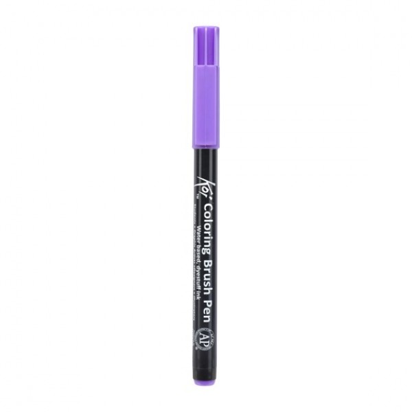 Akvareļu flomāsterss Koi Coloring Brush Pen, 238 lavanda