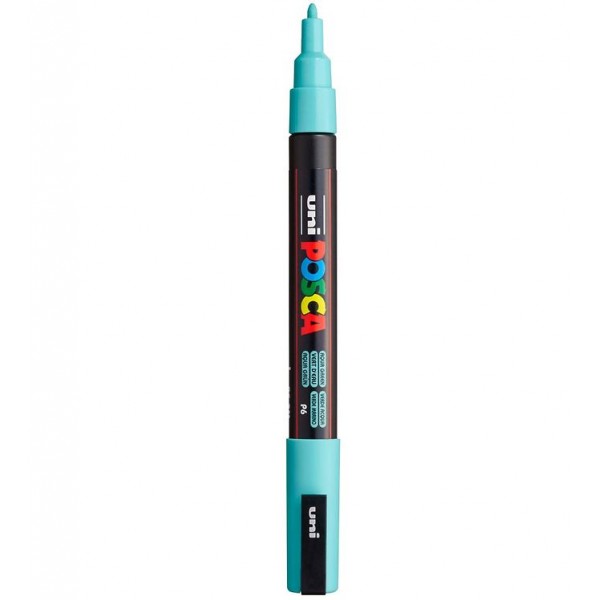 POSCA marķieris PC-3M, 0.9-1.3 mm,  Ūdens zaļš P6