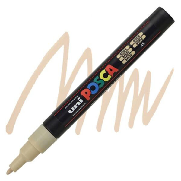 POSCA marķieris PC-3M, 0.9-1.3 mm, Bēšs 45