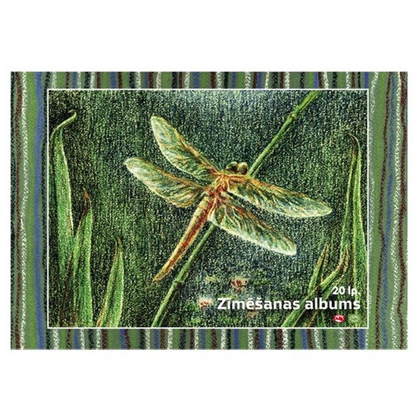 Zīmēšanas albums A3, 120 g/m, 20lp