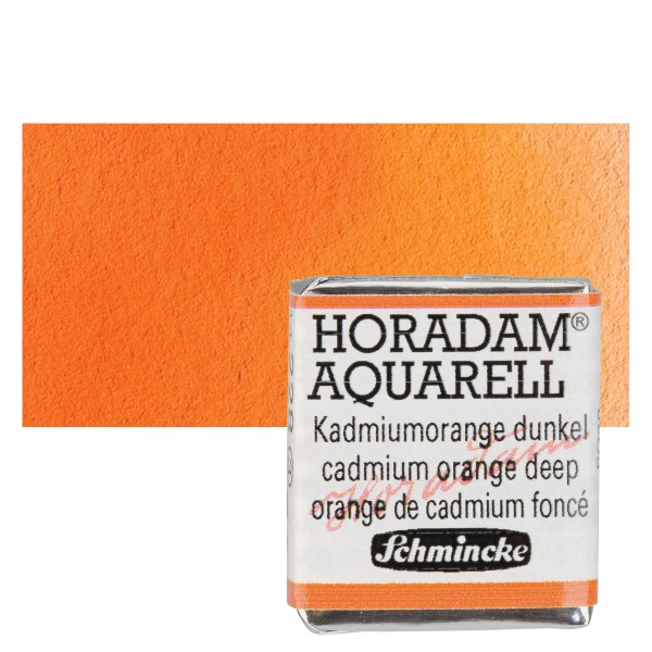 Akvareļkrāsa Schmincke Horadam Aquarell 1/2 p. Cadmium Orange Deep 228